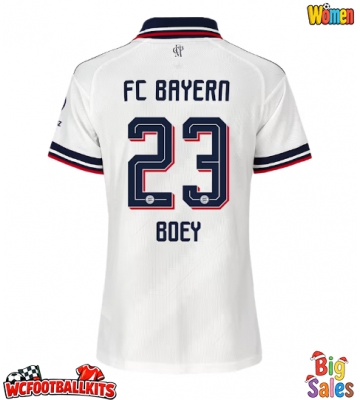 Bayern Munich Sacha Boey #23 Replica Away Stadium Shirt for Women 2026-27 Short Sleeve